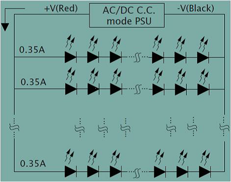 Constant current LED diagram