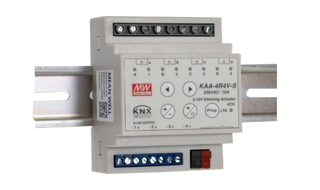 MEAN WELL KAA-4R4V-10S KNX Actuator