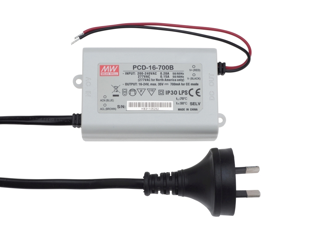MEAN WELL PCD-16 Constant Current LED Driver