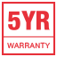 Warranty 5 Years