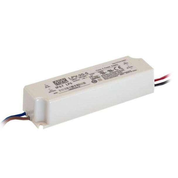 MEAN WELL LPV-20 Series Constant Voltage LED Driver