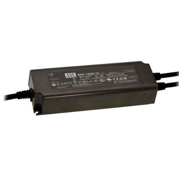 MEAN WELL NPF-120D Series Dimmable IP67 Constant Voltage LED Driver