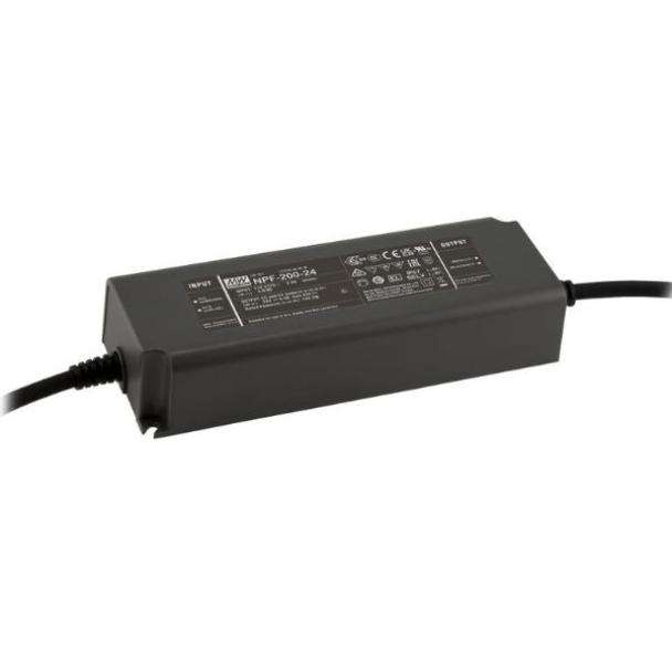 MEAN WELL NPF-200 Series IP67 Constant Voltage LED Driver