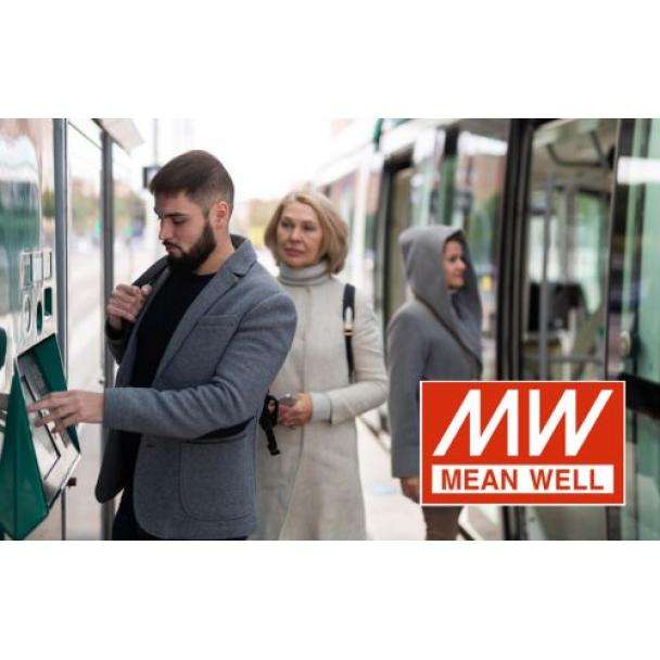 MEAN WELL NTN-5K application example - ticket vending machine