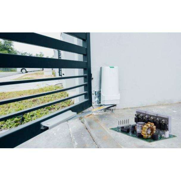 Variable frequency drive for gate and door openers