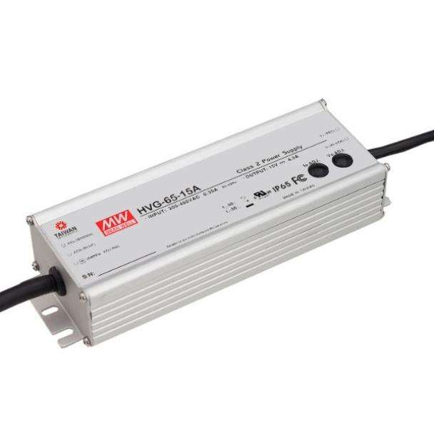 MEAN WELL HVG-65 IP65 IP67 Constant Voltage LED Driver