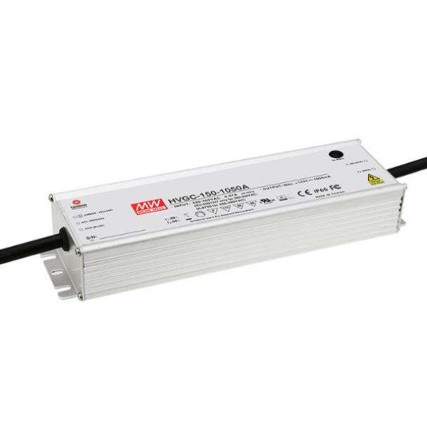 MEAN WELL HVGC-150 IP65 IP67 Constant Current LED Driver with High Input Voltage