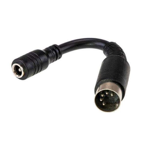 MEAN WELL DC PLUG-P1J-R1B DC plug adapter 2.1mm tuning fork to 5-pin DIN connector