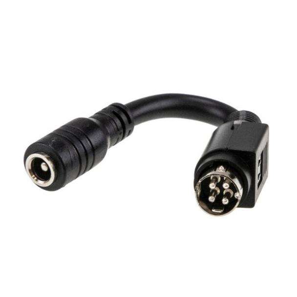MEAN WELL DC PLUG-P1M-R7B DC plug adapter 2.5mm tuning fork to 4-pin DIN connector