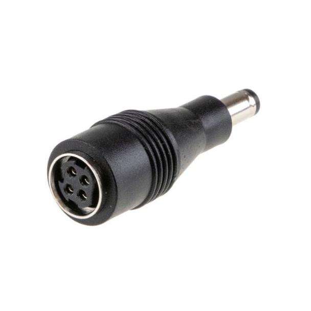 MEAN WELL DC PLUG-R7BF-P1J DC plug adapter 4-pin DIN to 2.1mm ID tuning fork