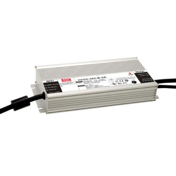 MEAN WELL HVGC-480 Series IP65 IP67 Constant Current LED DRiver with High Input Voltage