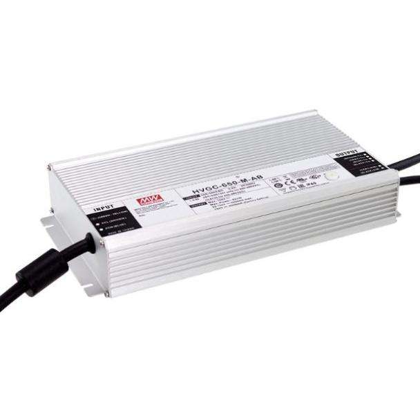 MEAN WELL HVGC-650 Series IP65 IP67 Constant Current LED Driver with High Input Voltage