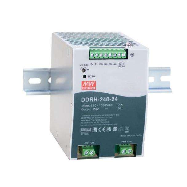 MEAN WELL DDRH-240 DC to DC Converter with ultra-wide input voltage range