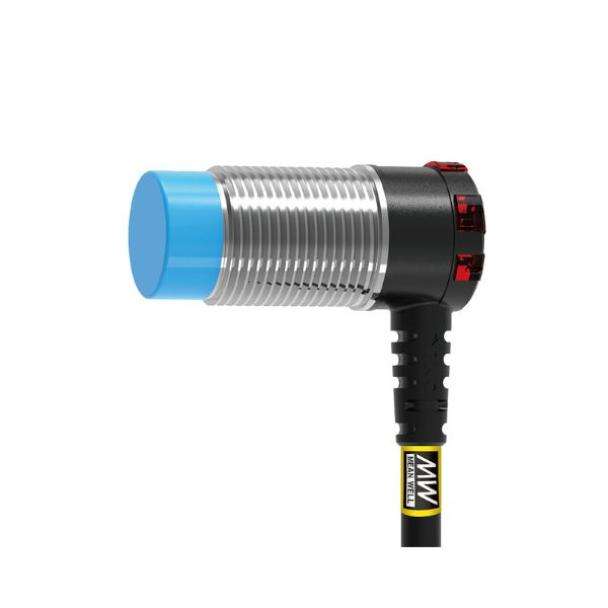 PowerNex PSD1808-NP M18 right angle threaded barrel inductive sensor with 8mm sensing range