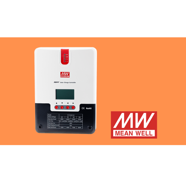 MEAN WELL PV-ML MPPT Solar Chargers (Not for Australian Use)