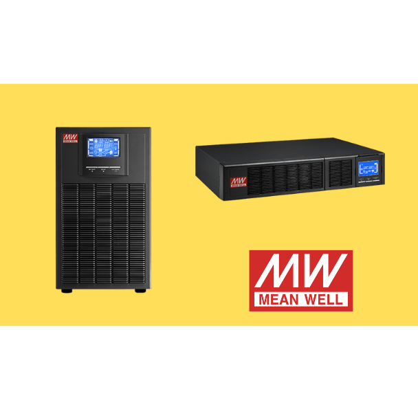 MEAN WELL Uninterrupted Power Supplies – The ES-SU1K/3K UPS Series 
