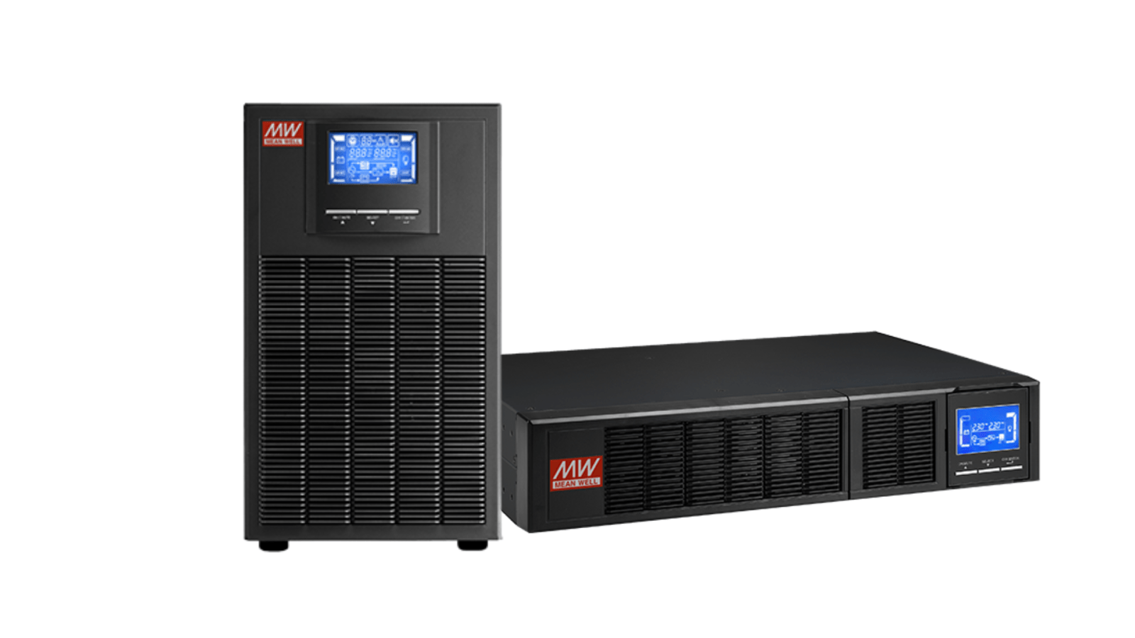 MEAN WELL ES-SU1K/3K - Tower & Rack Shelf Models